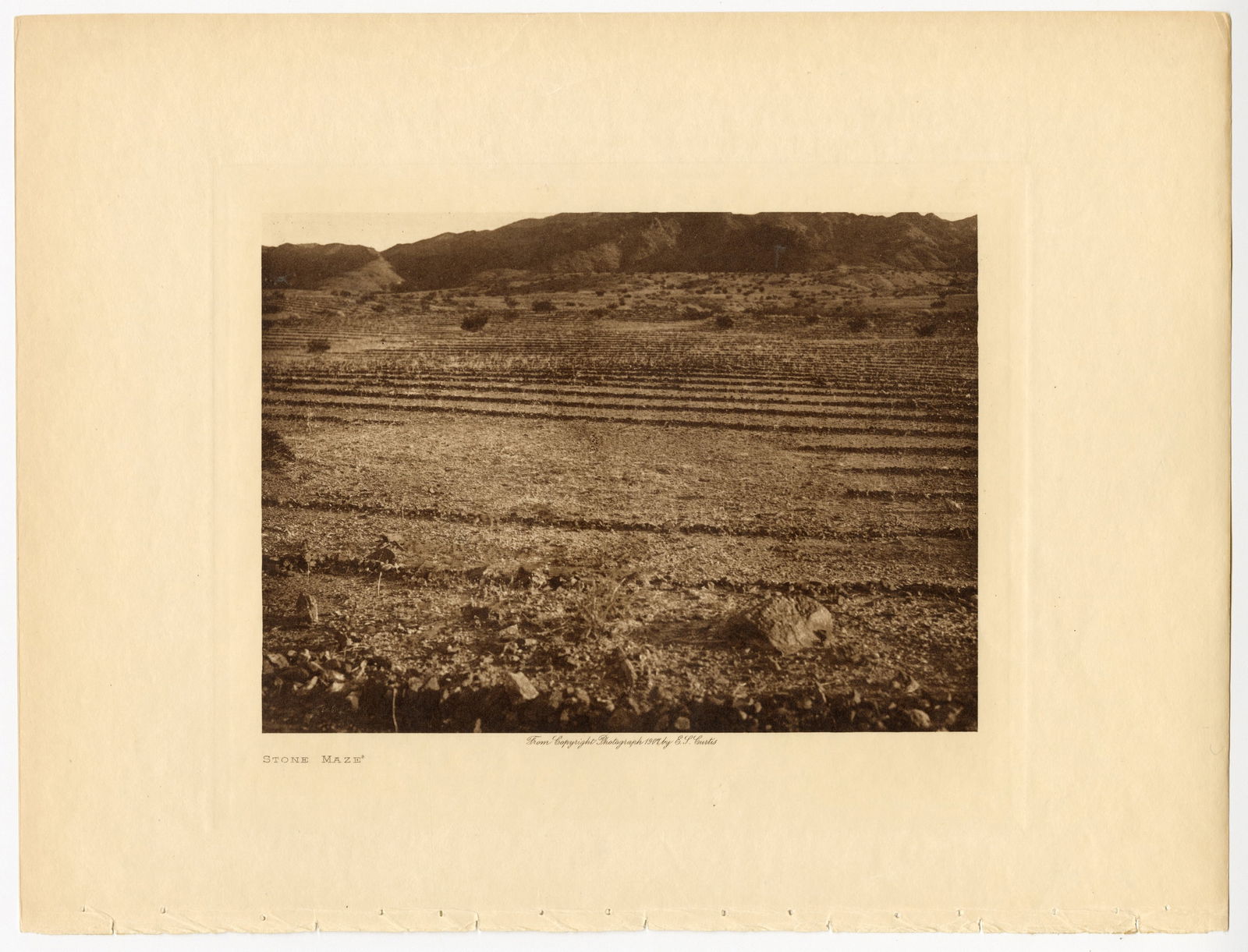 , Edward Sheriff Curtis, Five Vintage Photogravures, 1907-1927 (1 of 5)