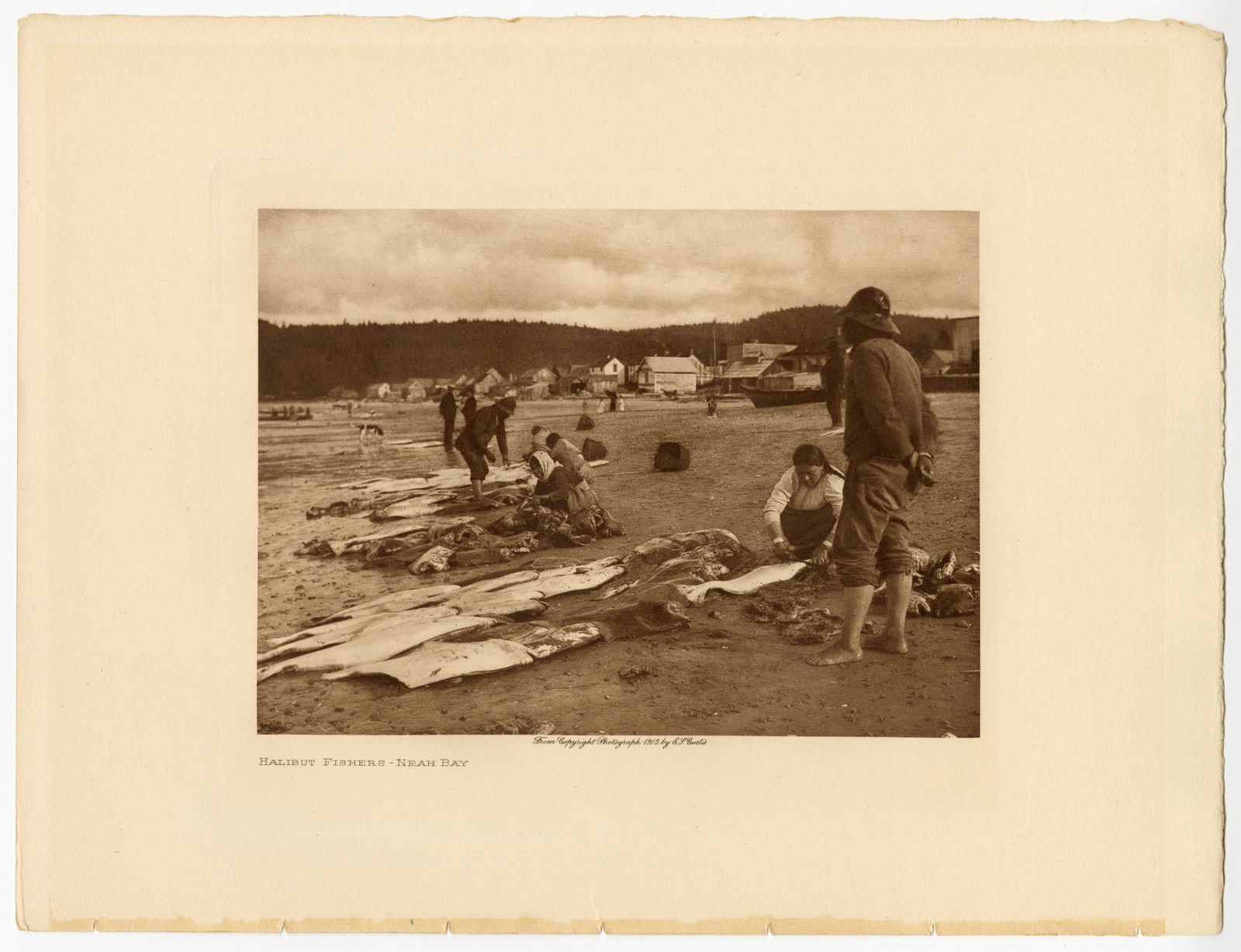 , Edward Sheriff Curtis, Five Vintage Photogravures, 1915 (1 of 5)