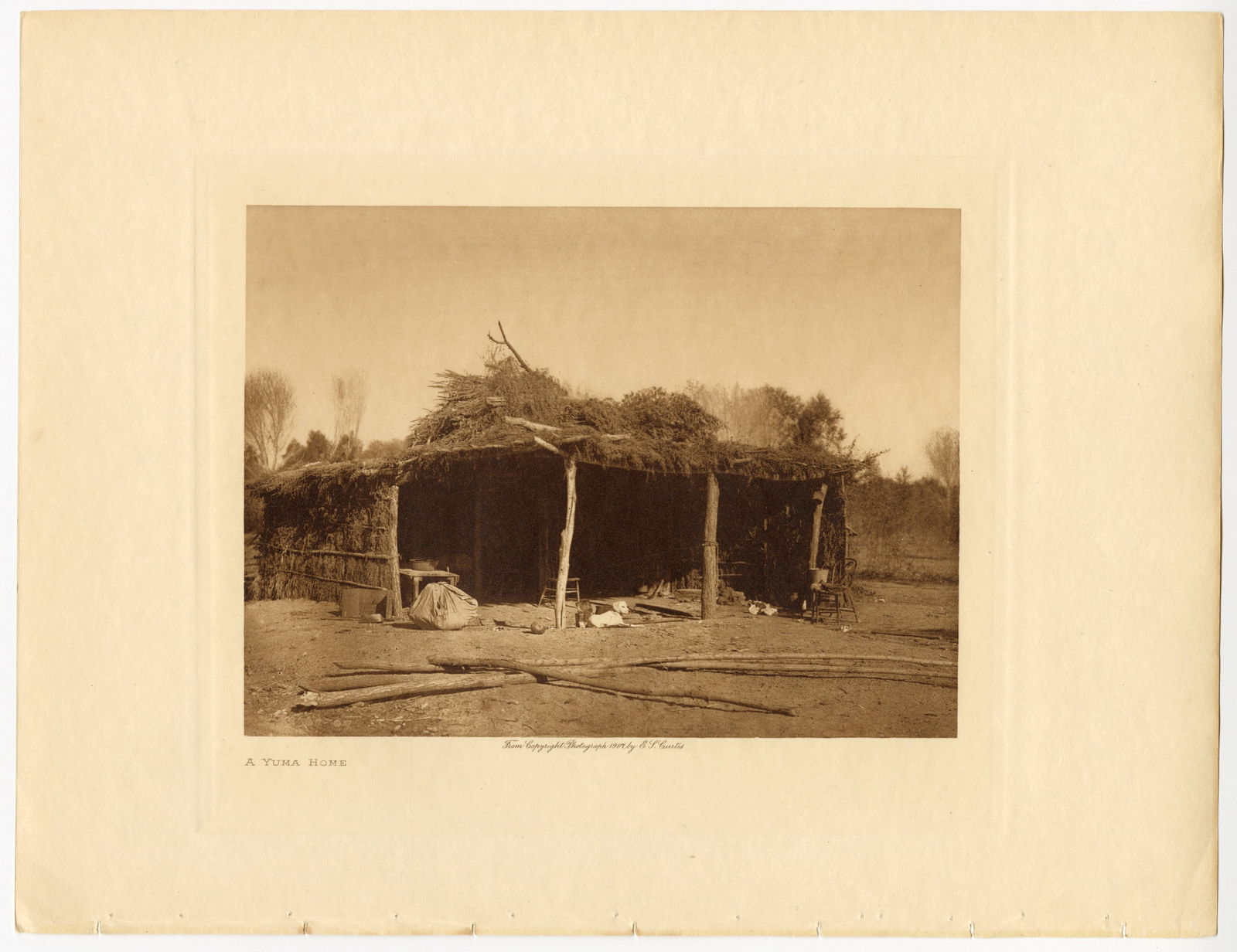 , Edward Sheriff Curtis, Five Vintage Photogravures, 1907-1928 (1 of 5)