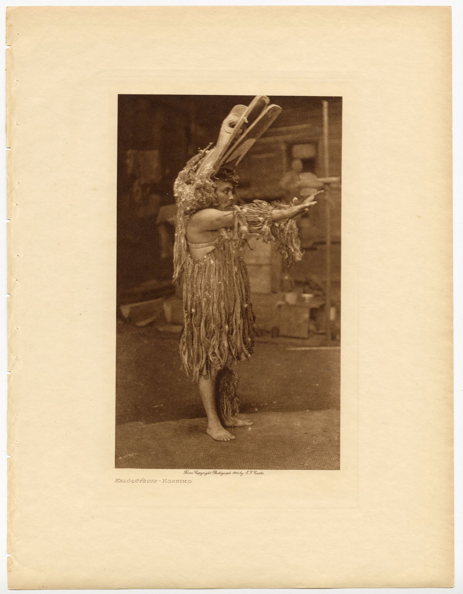 , Edward Sheriff Curtis, Five Vintage Photogravures, 1907-1923 (1 of 5)