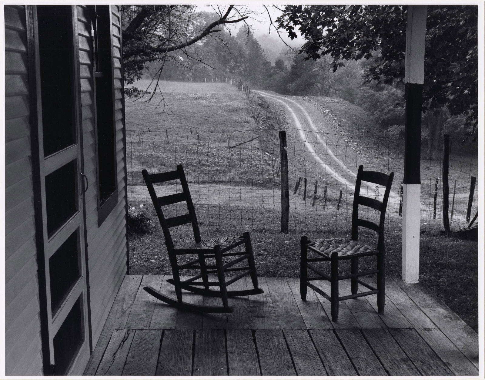 , ROGER MINICK, TWO CHAIRS, from THE HILLS OF HOME, 1970 (1 of 2)