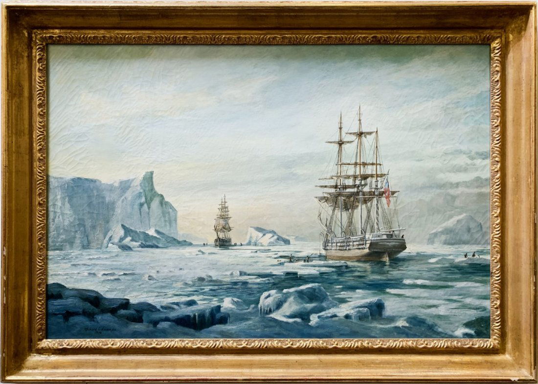 Richard C. Hasenfus (American 1932-2019) Oil on Canvas (1 of 4)