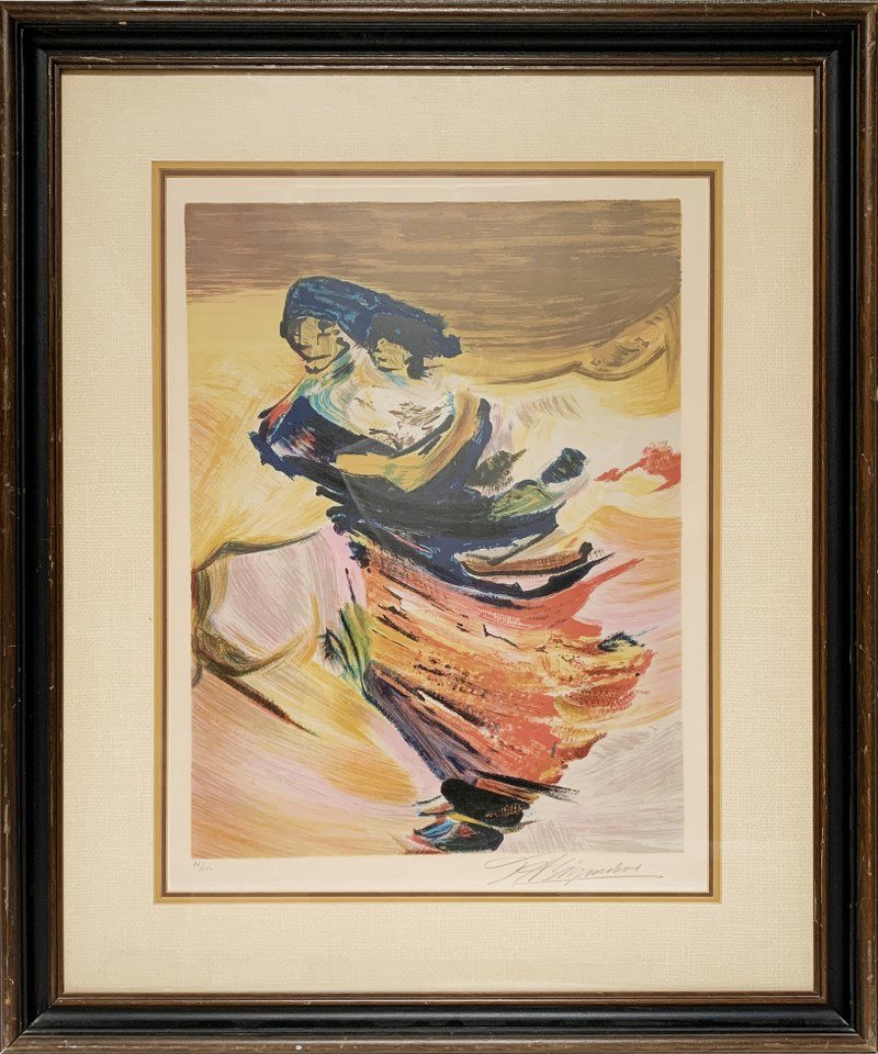 David Alfaro Siqueiros  Limited Edition Lithograph (1 of 4)