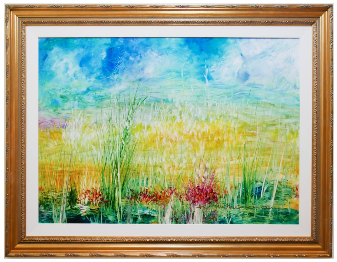 Kamran Khavarani Original Oil on Paper, One of a kind (1 of 1)