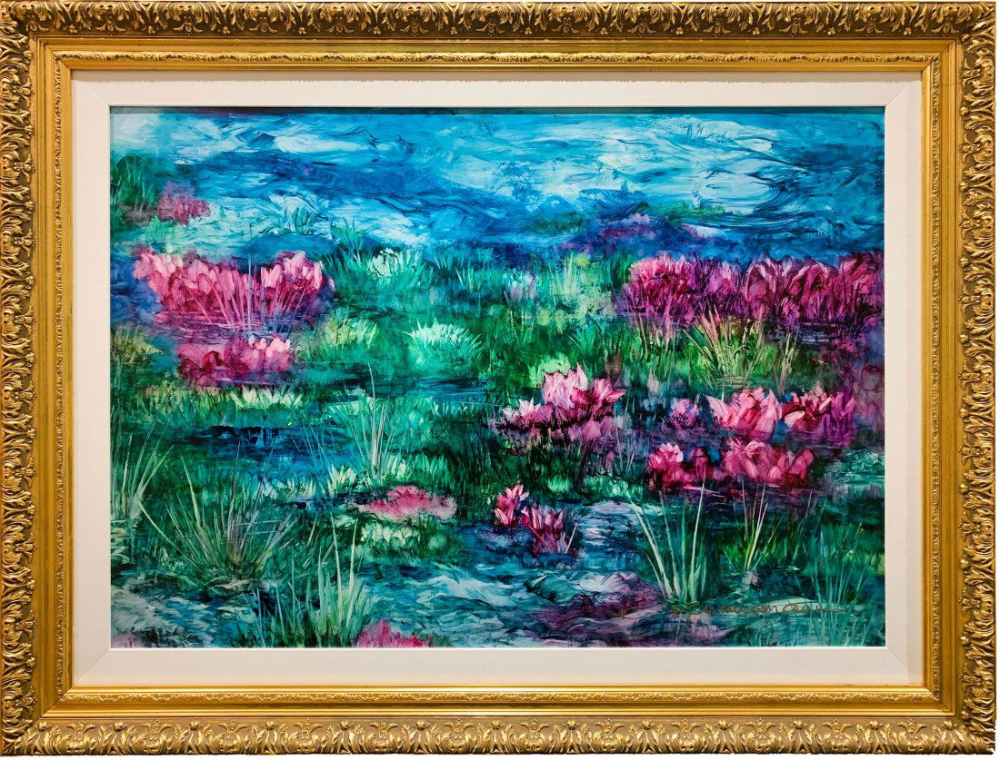 Kamran Khavarani Original Oil on Paper, One of a kind (1 of 1)