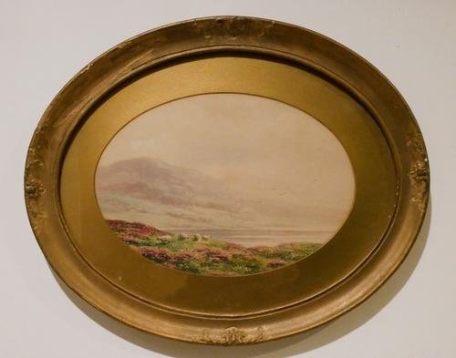 Frederick Christian Lewis beautiful Watercolor on paper (1 of 5)