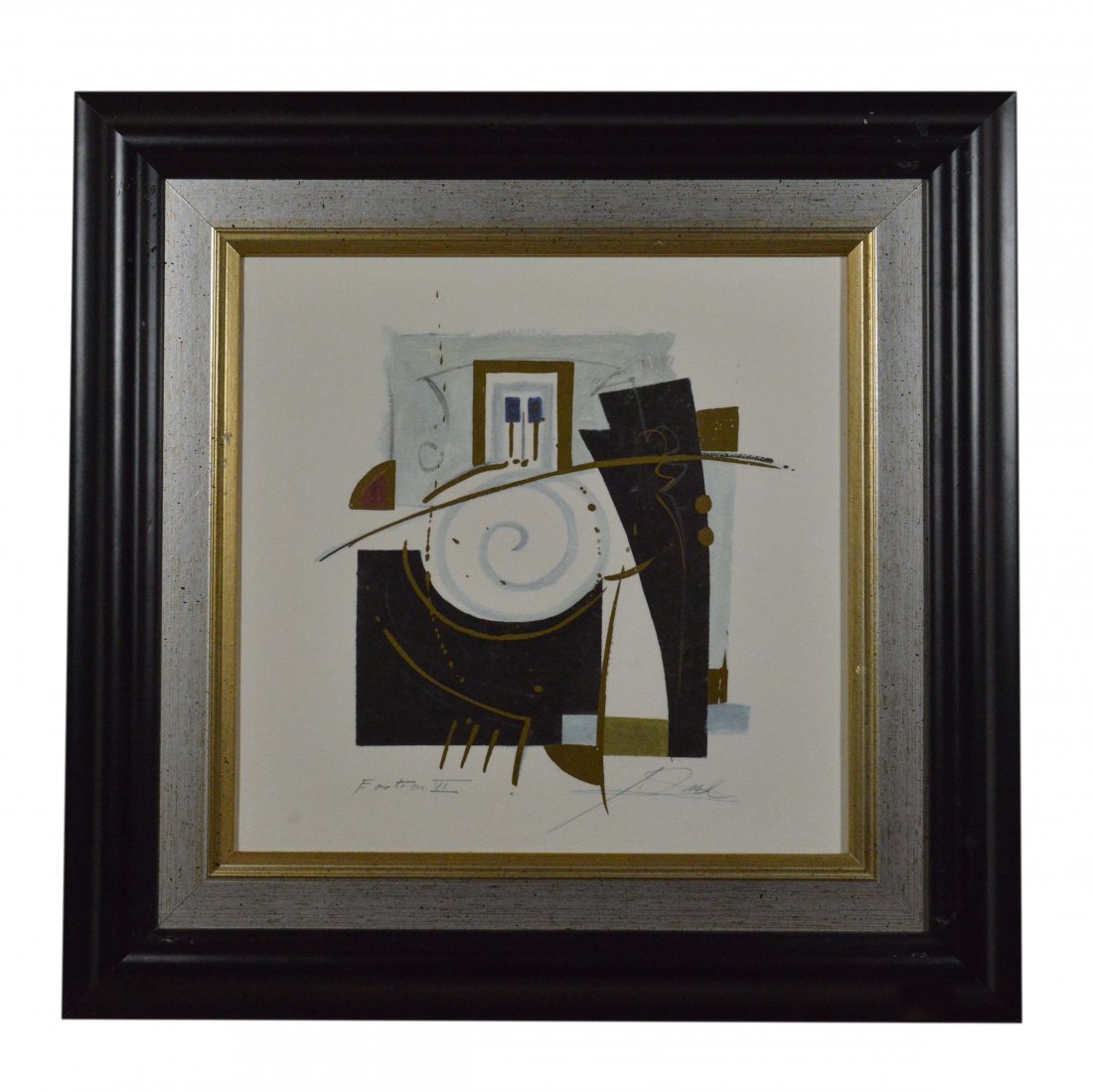 Vintage abstract painting (1 of 1)