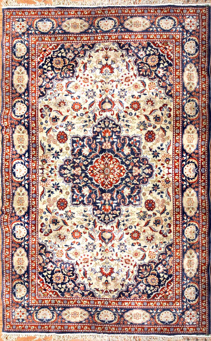 Indo Persain Tabriz Design Rug (1 of 4)