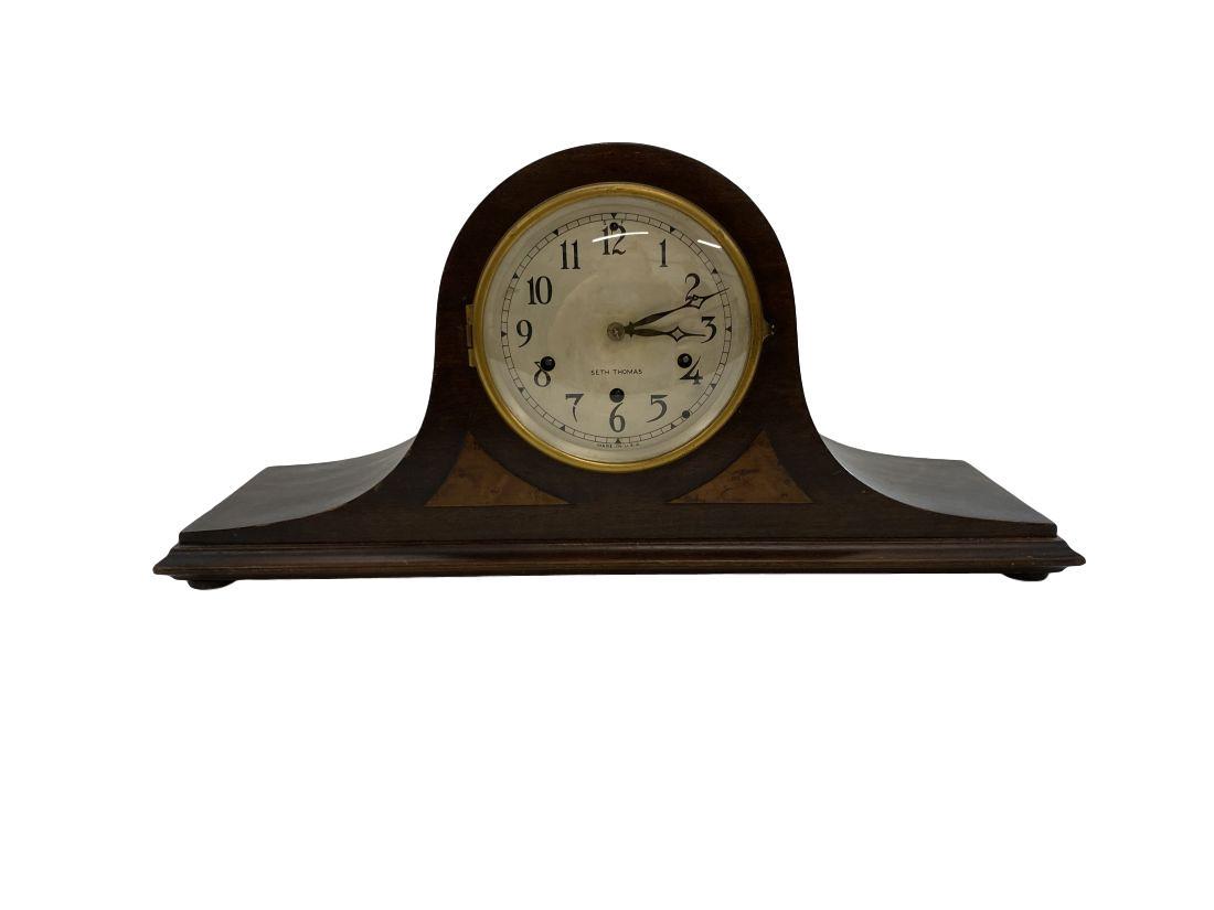 seth-thomas 8 day chime mantle clock: seth-thomas 8 day chime mantle clock