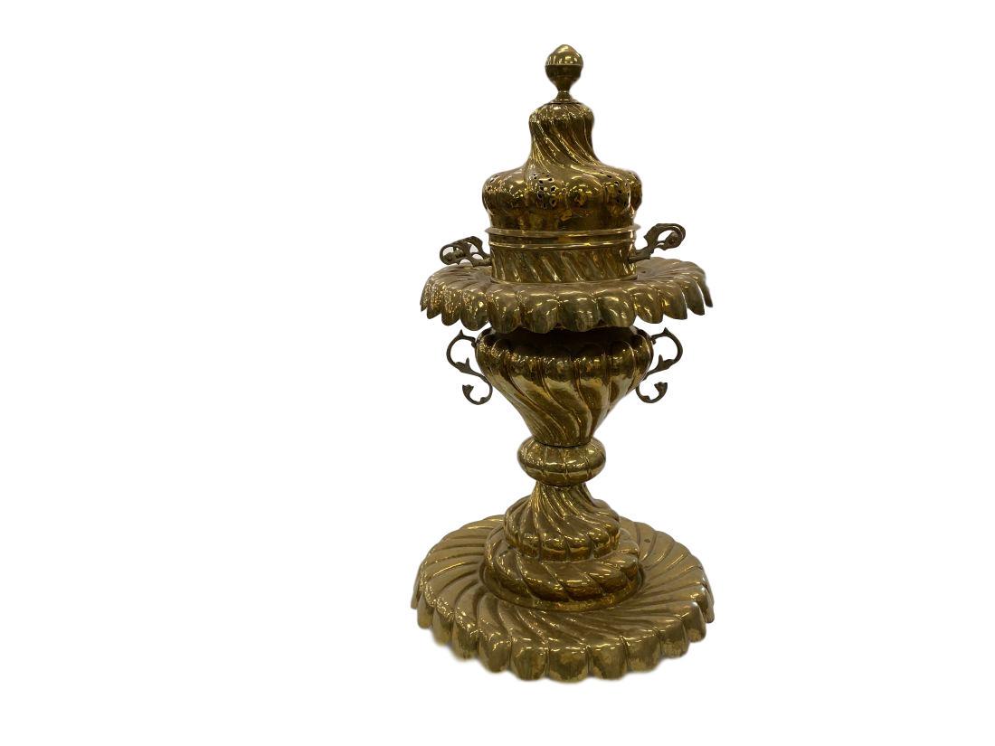 Antique Brass Turkish tent warmer: Antique Brass Turkish tent warmer