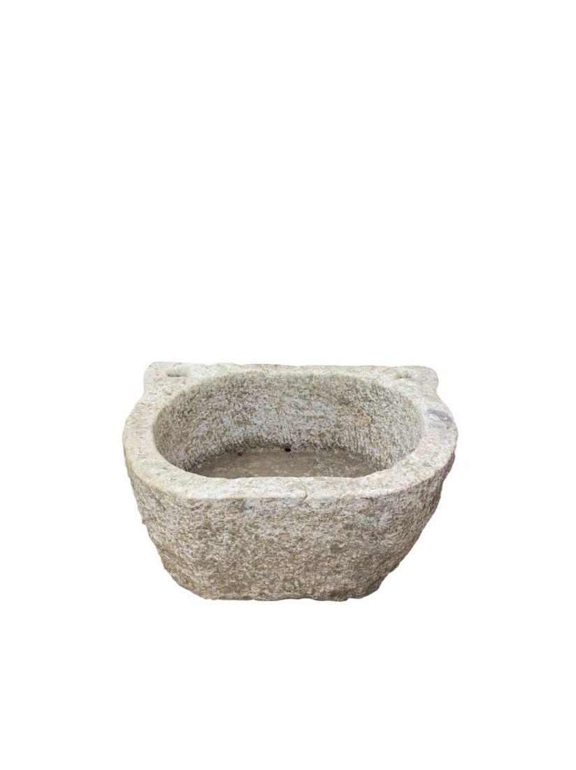 Large Solid Marble Bird Bath: Large Solid Marble Bird Bath
