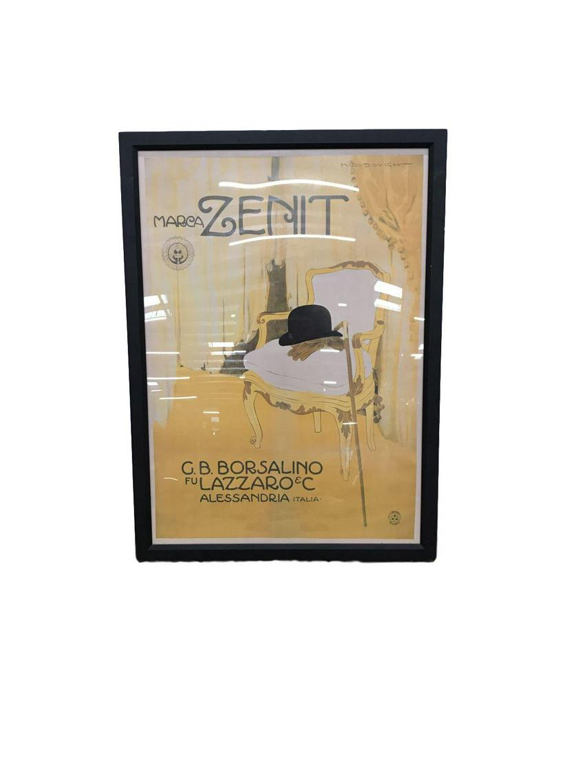 Original vintage french advertisement poster: Original vintage french advertisement poster