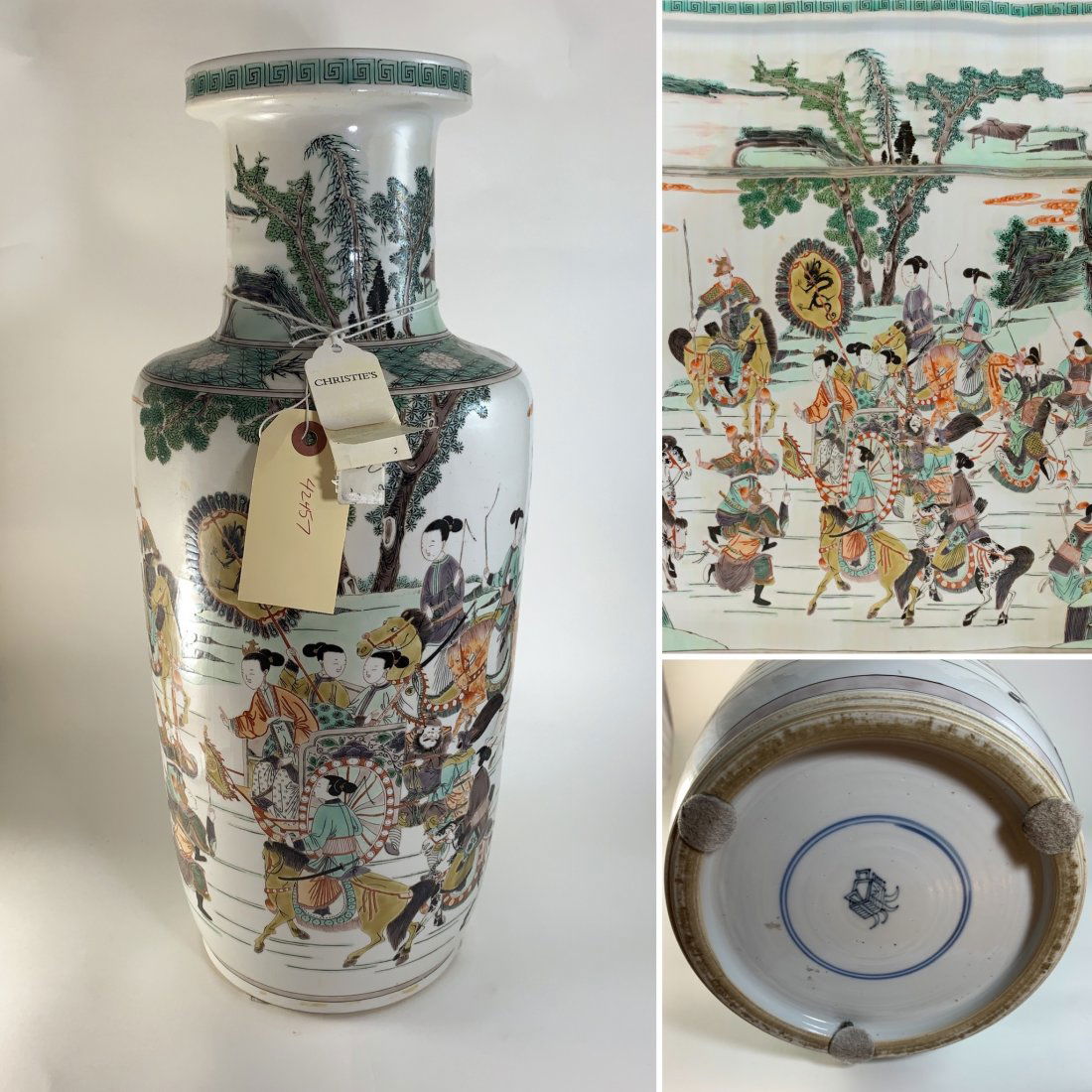 Christies Famille Verte Rouleau Vase (1 of 18)