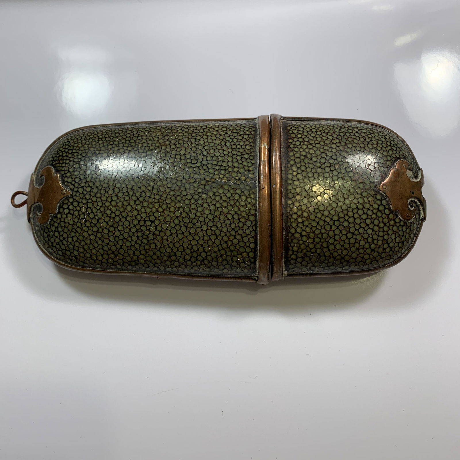 Chinese Early 20th Century Shagreen Case Glasses (1 of 15)