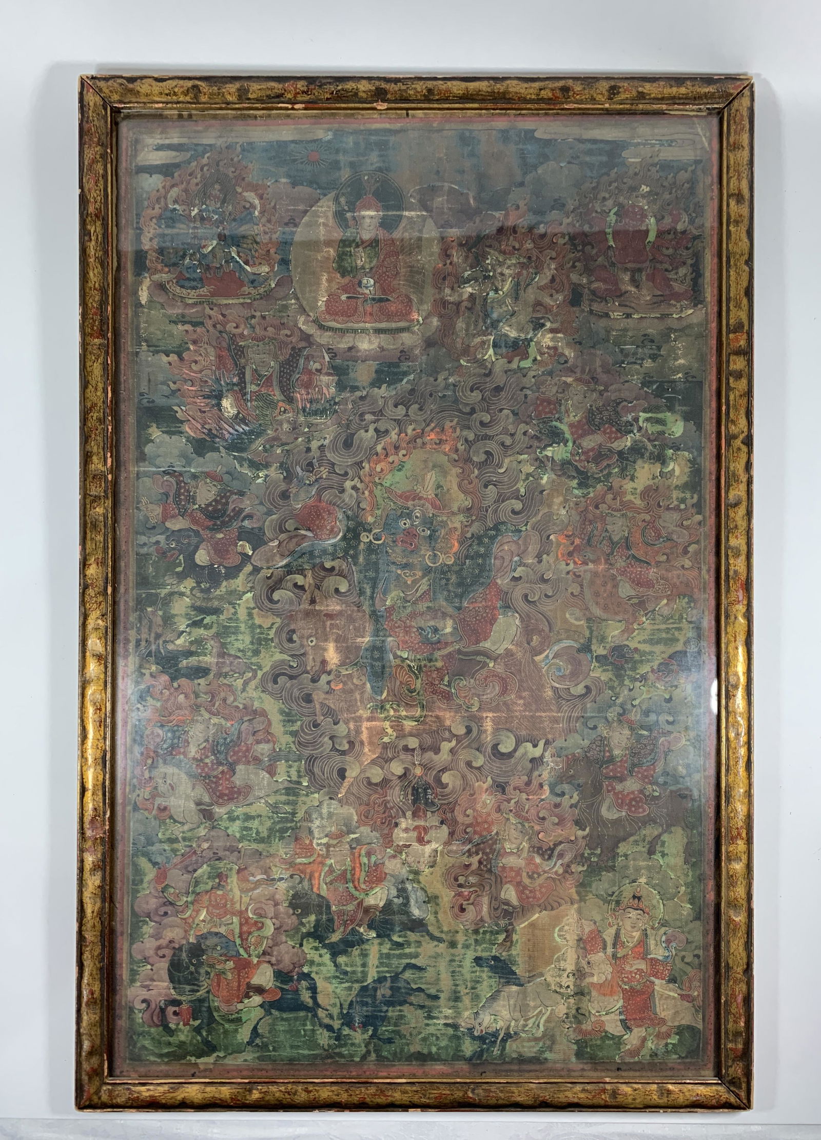 A Beautiful 18th Century Chinese Thangka With Yamantaka (1 of 20)