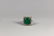 An 18k Gold Emerald & Diamond Ring - 3
