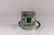 An 18k Gold Emerald & Diamond Ring - 8