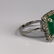 An 18k Gold Emerald & Diamond Ring - 9