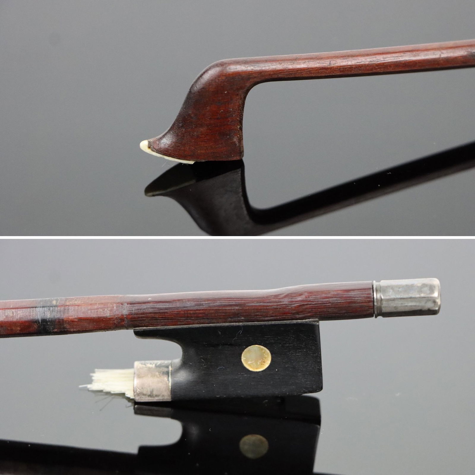 A LUDWIG BAUSCH LEIPZIG Silver Mounted Bow (1 of 14)