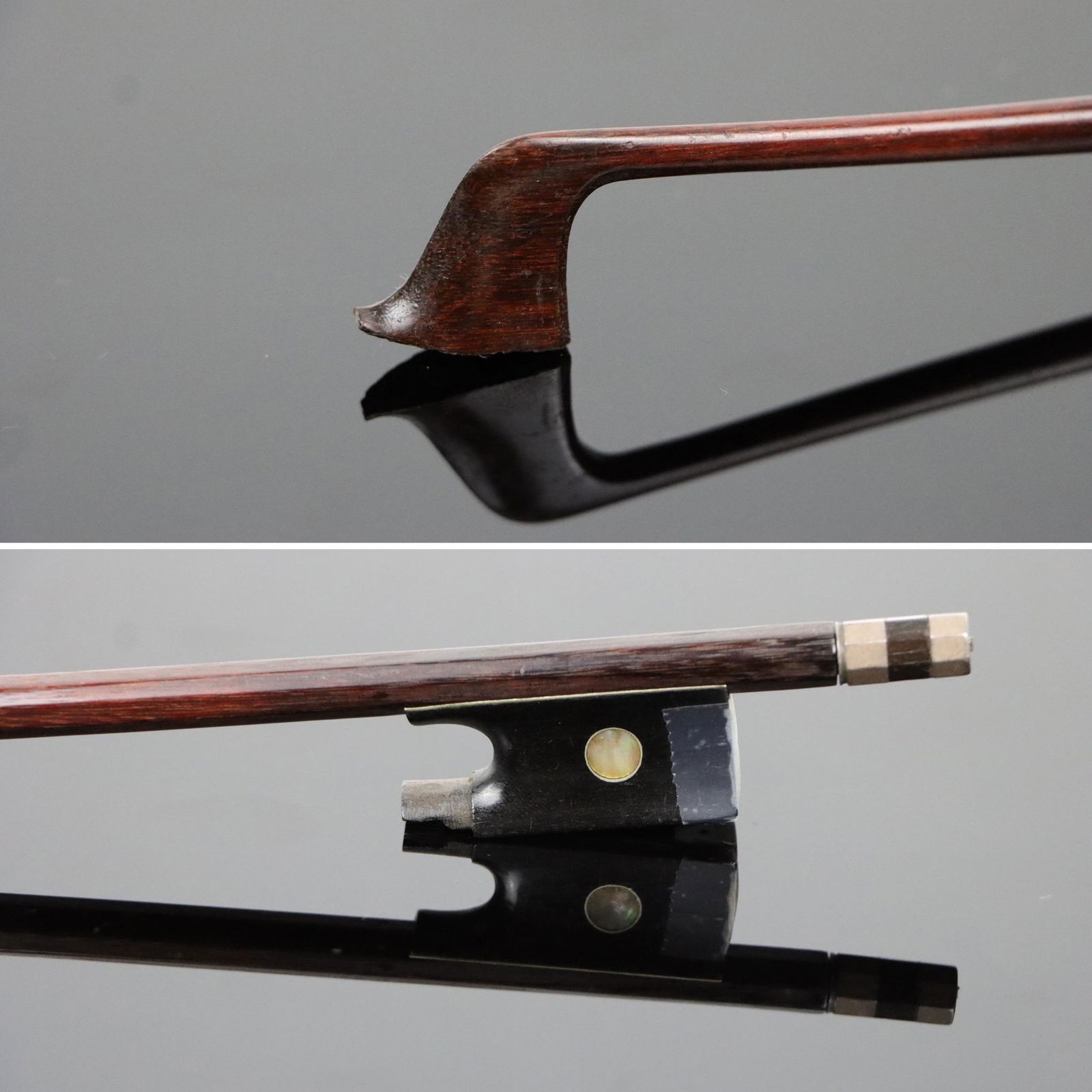 A Silver Mounted BAUSCH Violin Bow (1 of 13)