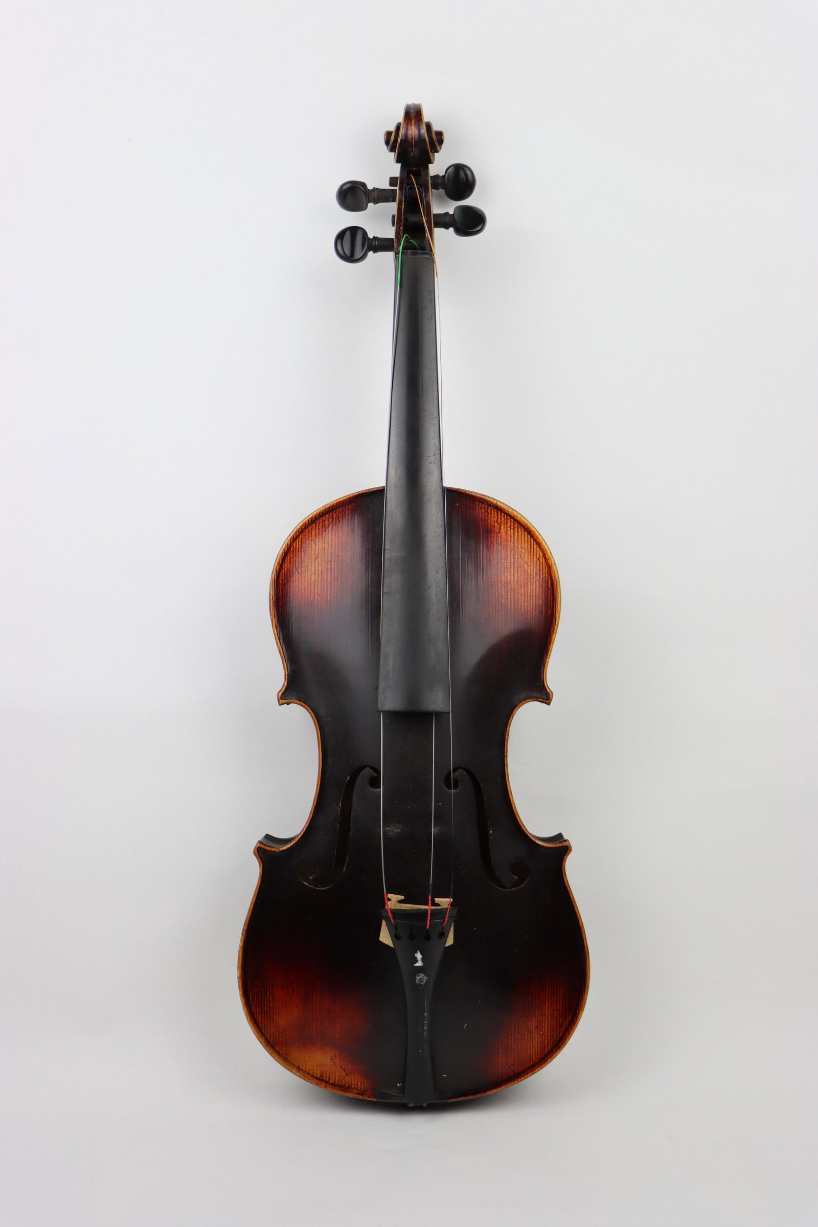 A German Violin (Repaired in Massuchessets, Boston 1885): A German Violin (Repaired in Massuchessets, Boston 1885) Provenance: Property of A Gentleman, Longstanding Expert and Retired Member of : The American Federation of Violin and Bow Makers Entente Inter