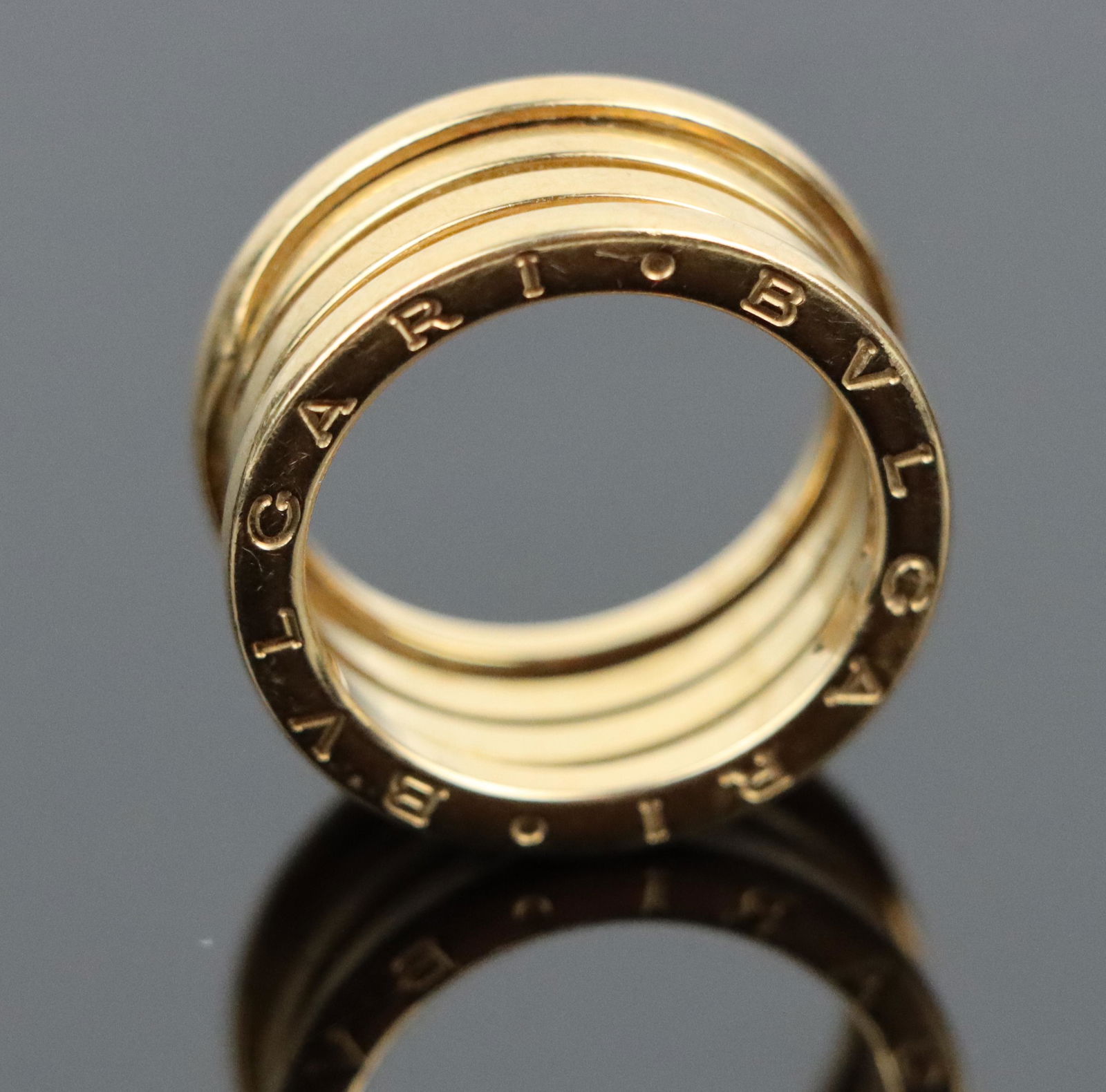Vintage Bvlgari 18k Gold B.Zero1 Ring (1 of 8)