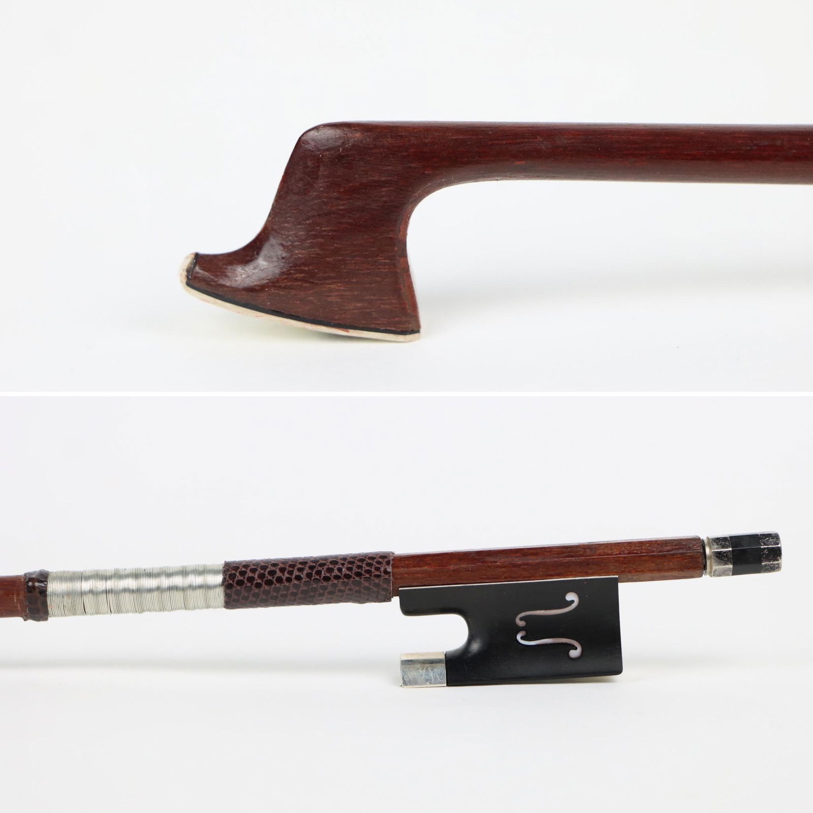 A Rare ALBERT H. KARR Kansas City Violin Bow (1 of 19)
