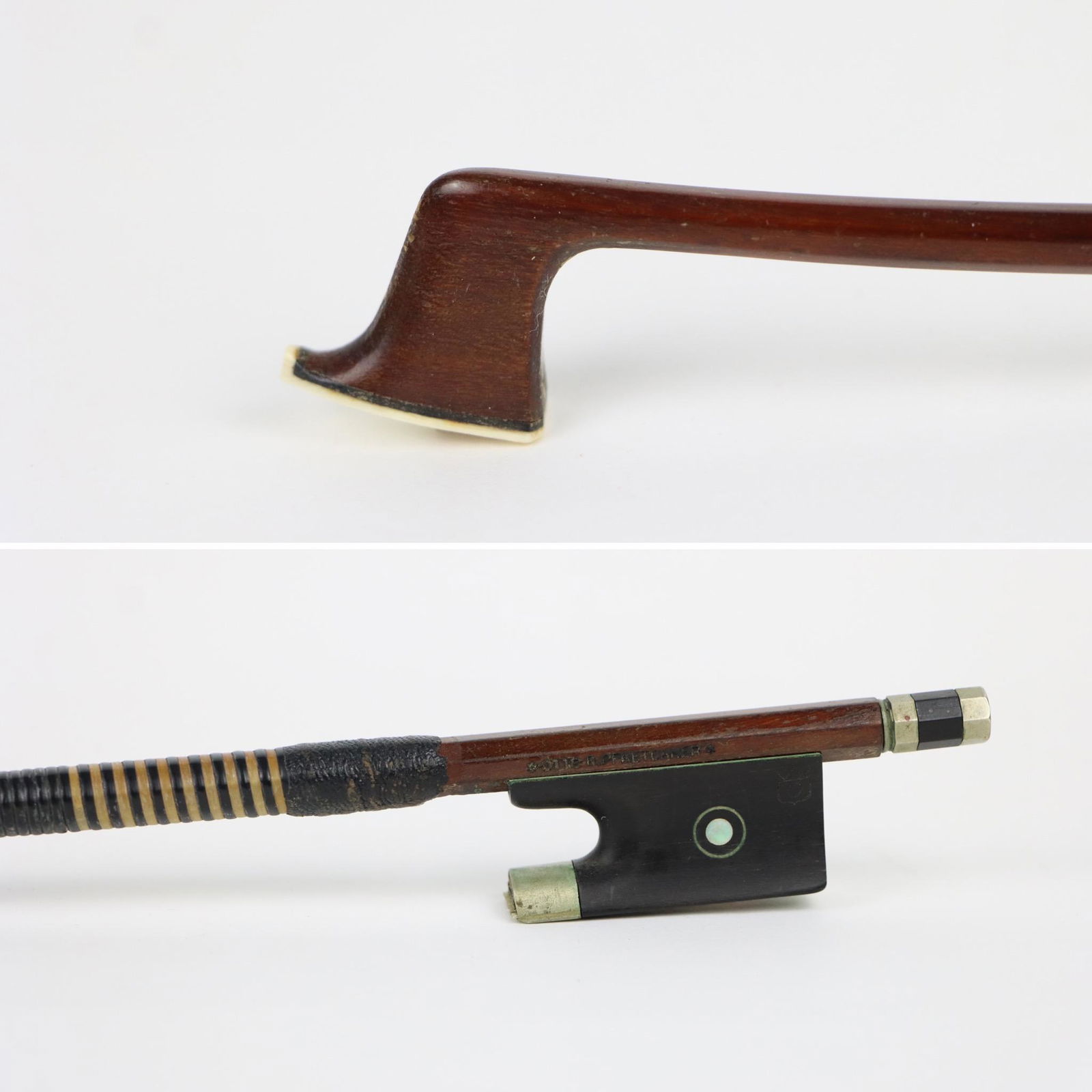 A Violin Bow Stamped Otto R. Pfretzschner (1 of 13)