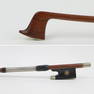 A Maillechort Violin Bow Stamped DUPREE