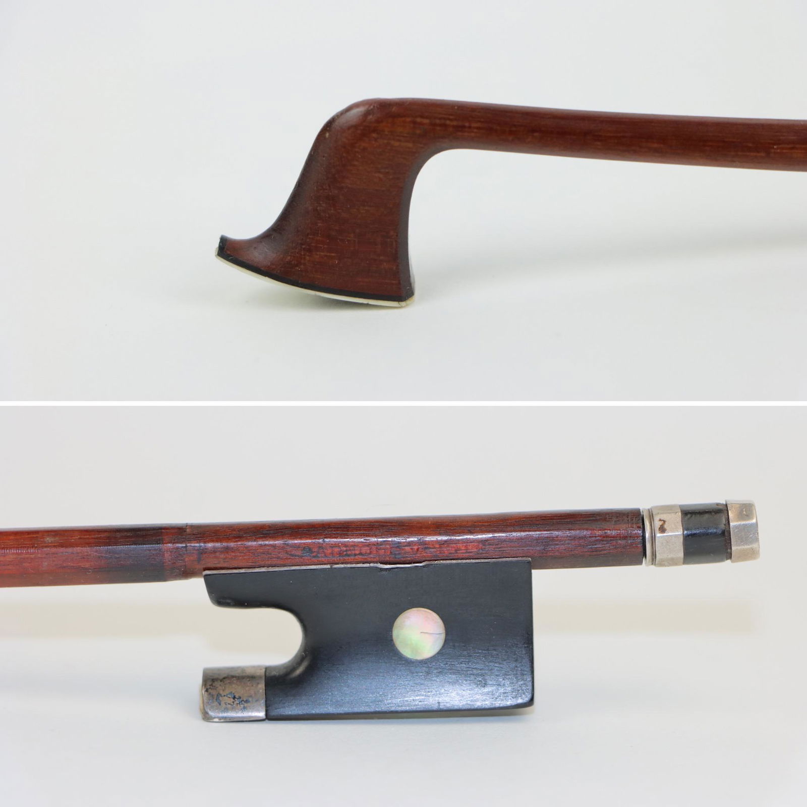 Arnold Voigt German Silver Violin Bow (1 of 15)