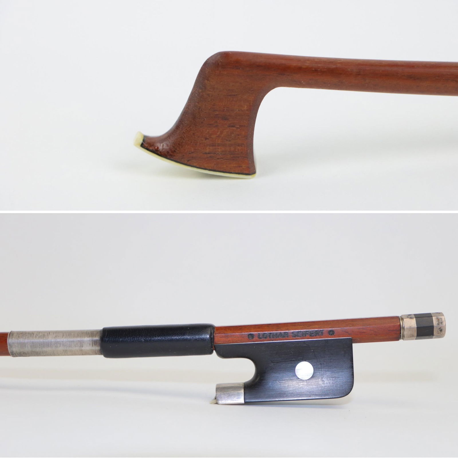 A Silver Lothar Seifert Viola Bow (1 of 17)