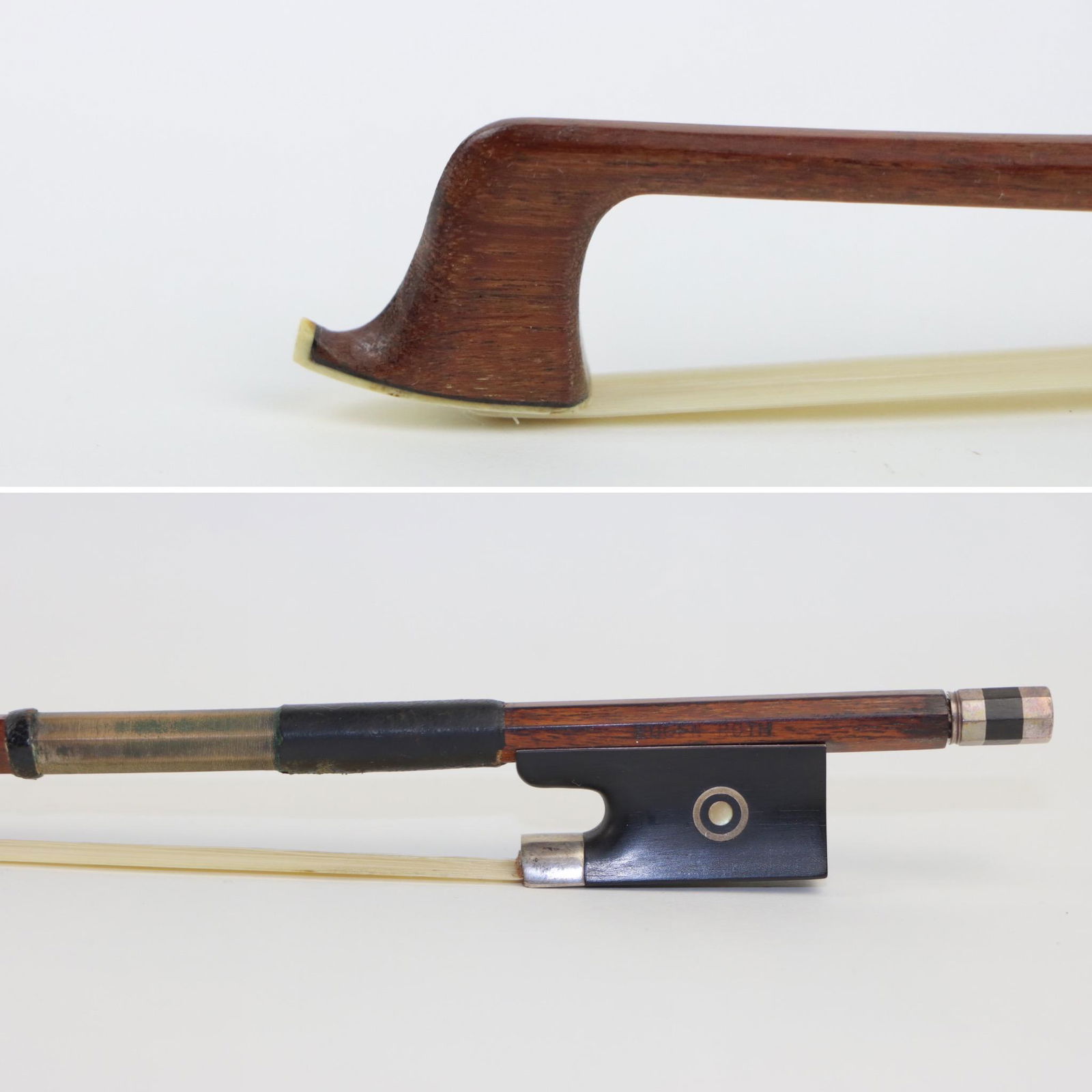 A Silver Eugen Roth Violin Bow Germany (1 of 17)