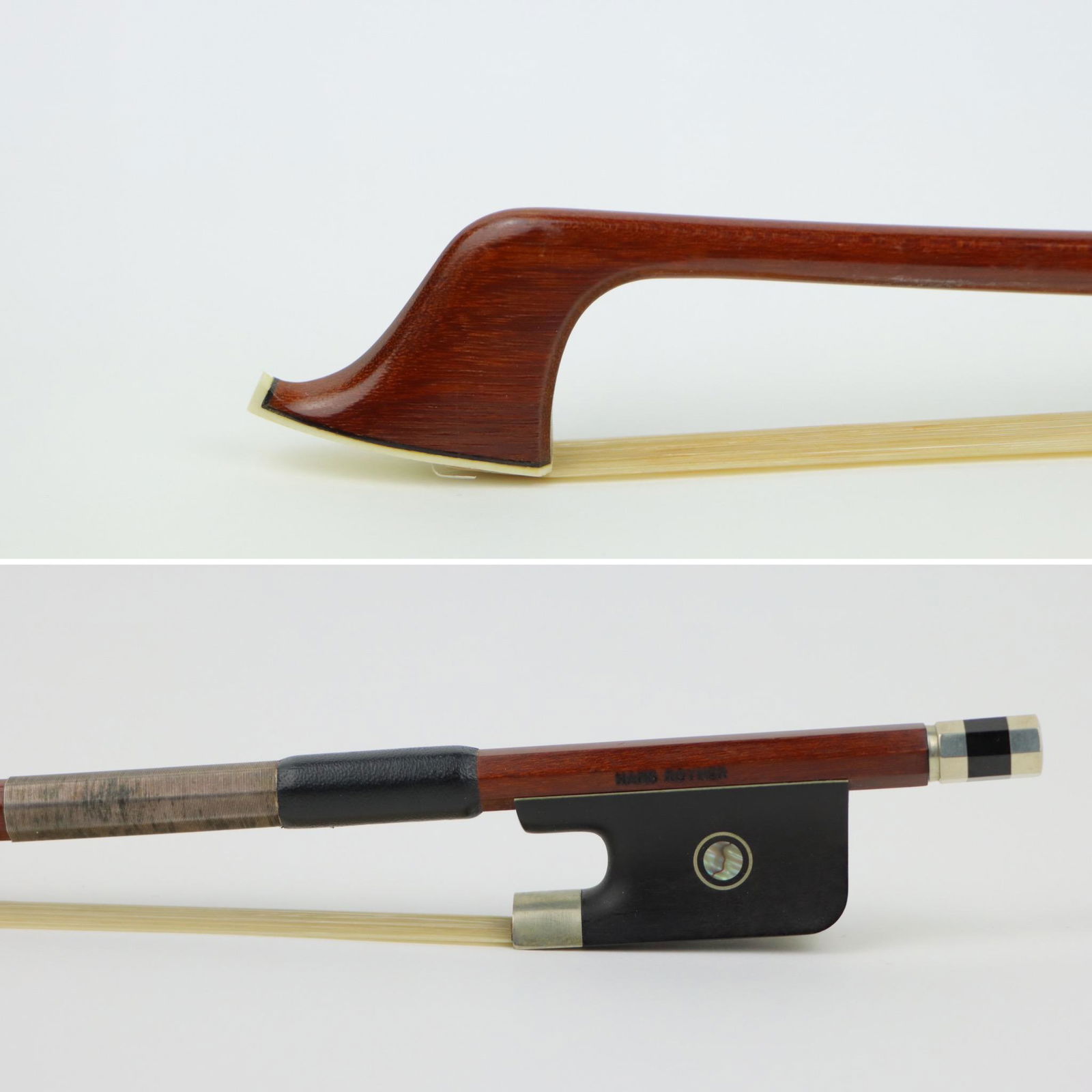 A Cello Bow Stamped Hans Royner (1 of 15)