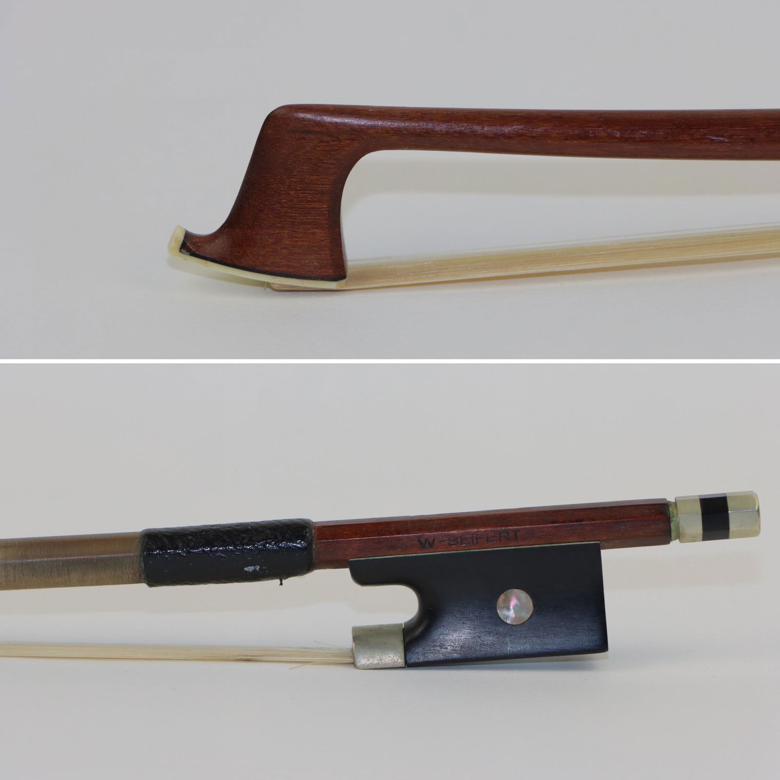 A Violin Bow Stamped W. Seifert Germany (1 of 16)