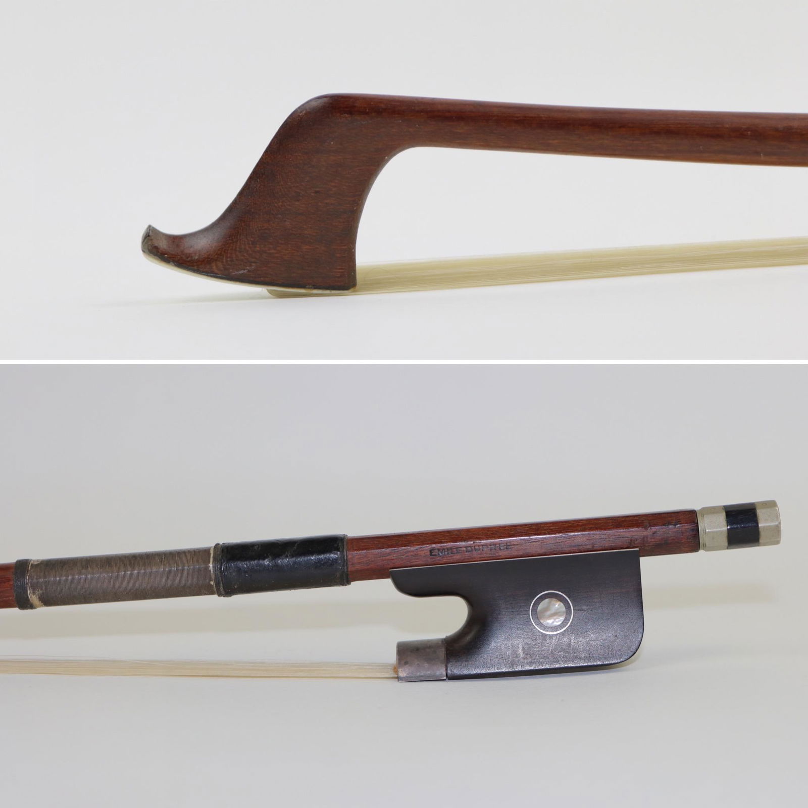 A Cello Bow Stamped Emile Dupree France (1 of 17)