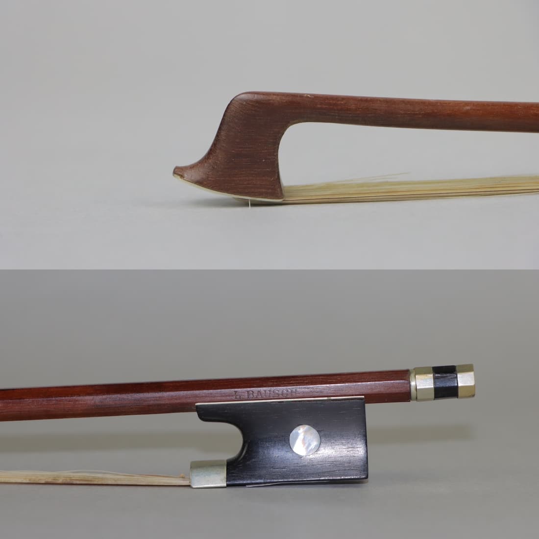 A Ludwig Bausch Violin Bow