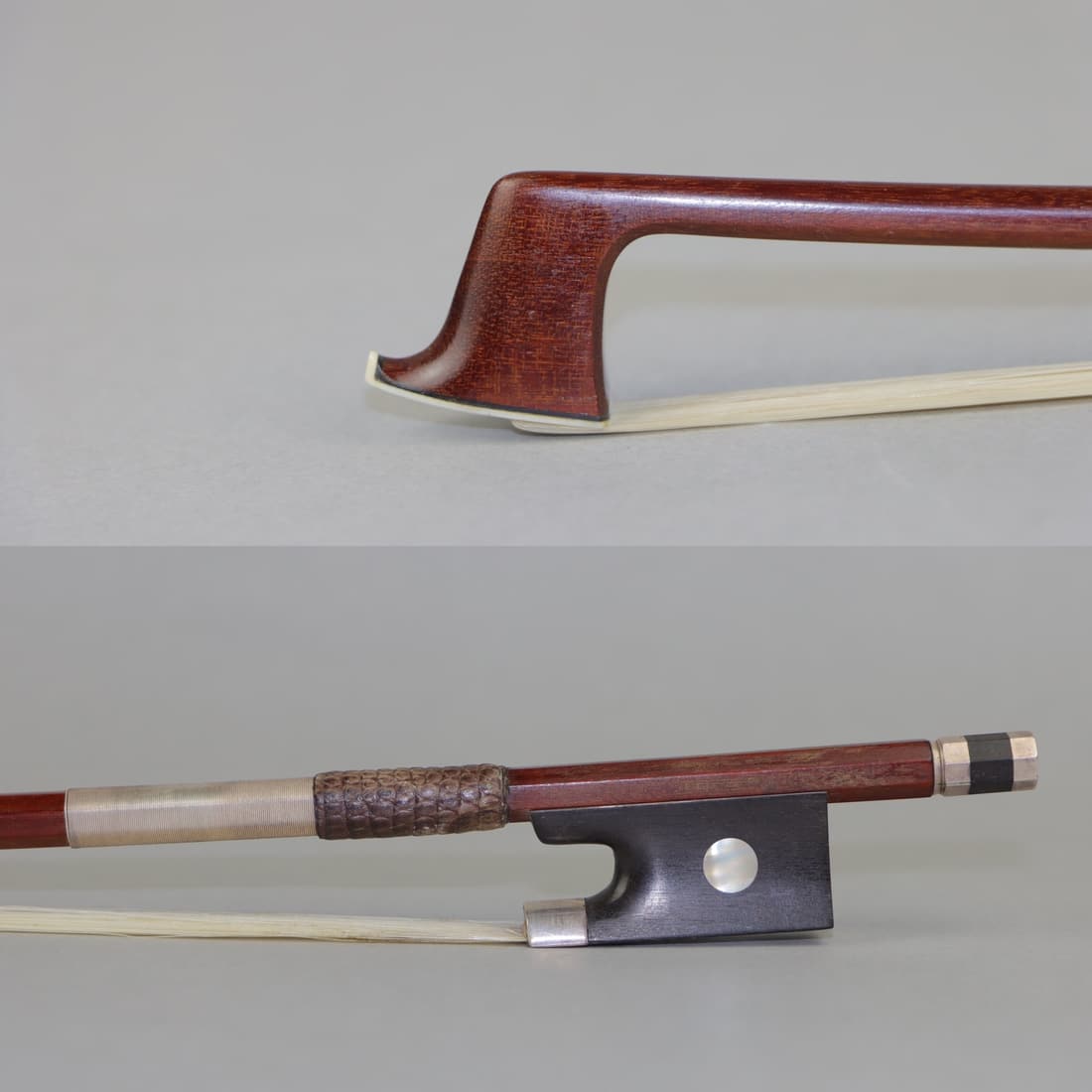 A Silver German Violin Bow (1 of 17)