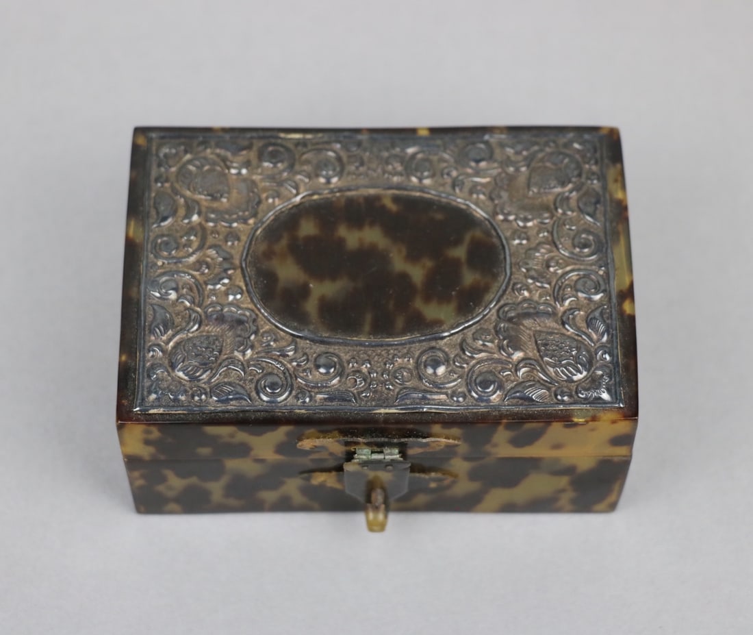 Antique Tortoise Shell Box (1 of 12)