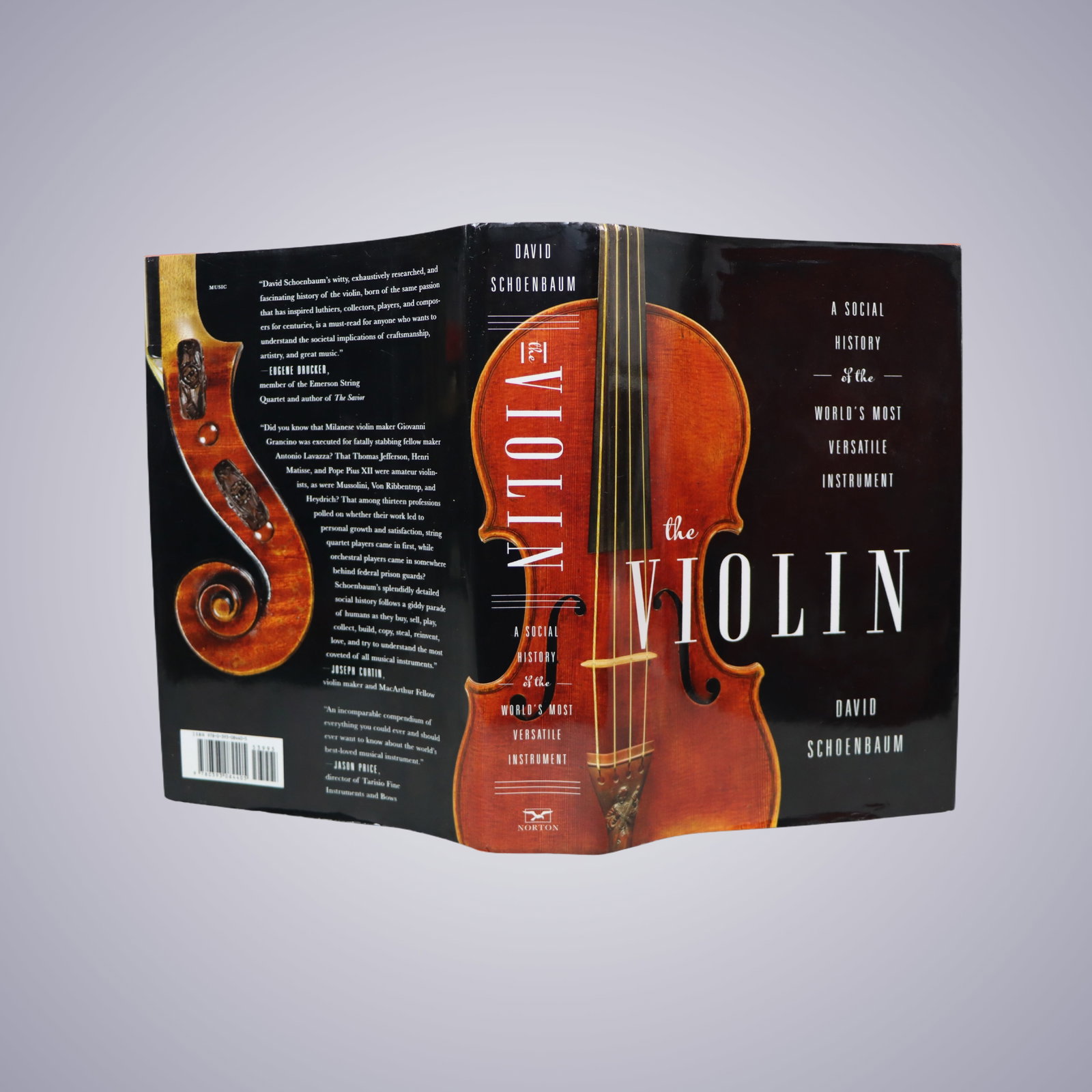 The Violin: A Social History of the World's Most Versatile Instrument By David Schoenbaum 2013: The Violin: A Social History of the World's Most Versatile Instrument By David Schoenbaum 2013 Approximate Dimensions: 24 x 16.2 cm