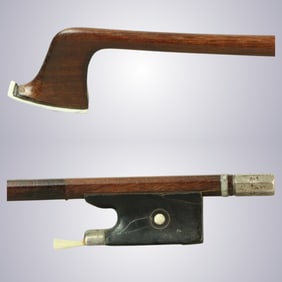 A Strong Silver Nurnberger Shop Violin Bow Sartory Copy