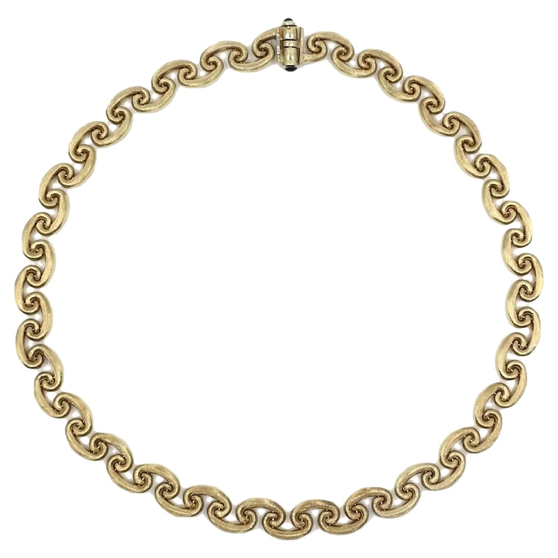 Vintage Chiampesan 18K Gold Mariner Chain Necklace (1 of 12)