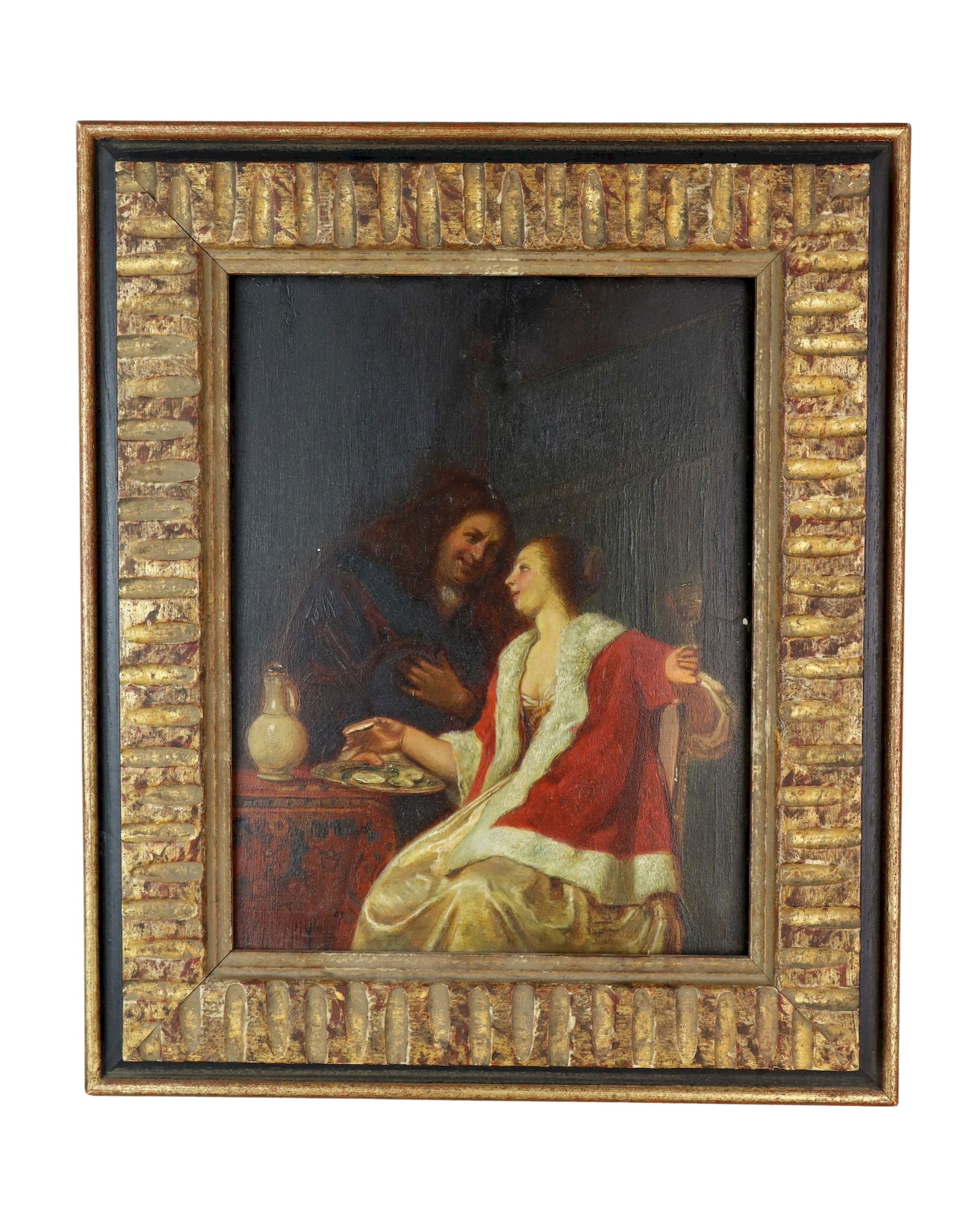 "The Oyster Meal" By Frans van Mieris  Painting (1 of 10)