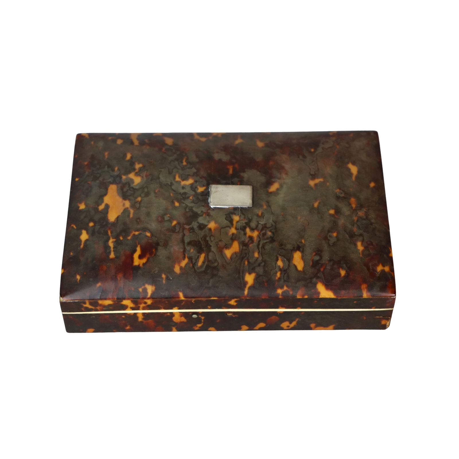 Antique Tortoise Shell Box (1 of 9)