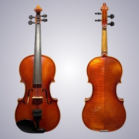 A VIOLIN LABELED ANTONIUS STRADIVARIUS