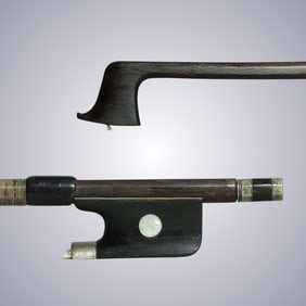 A STRONG VIOLA BOW STAMPED PAJEOT