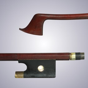 A CELLO BOW BY BAUSCH WORKSHOP - CIRCA 1900