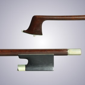 A VIOLIN BOW STAMPED BAUSCH