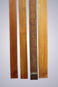 LOT B - PERNAMBUCO WOOD BOARDS  5 LBS 6 OUNCES