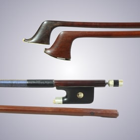 A LOT OF TWO CELLO BOWS FOR RESTORATION