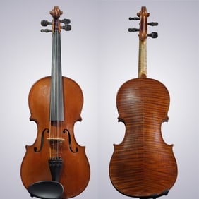 A VIOLIN LABELED LYON & HEALY CHICAGO 1912